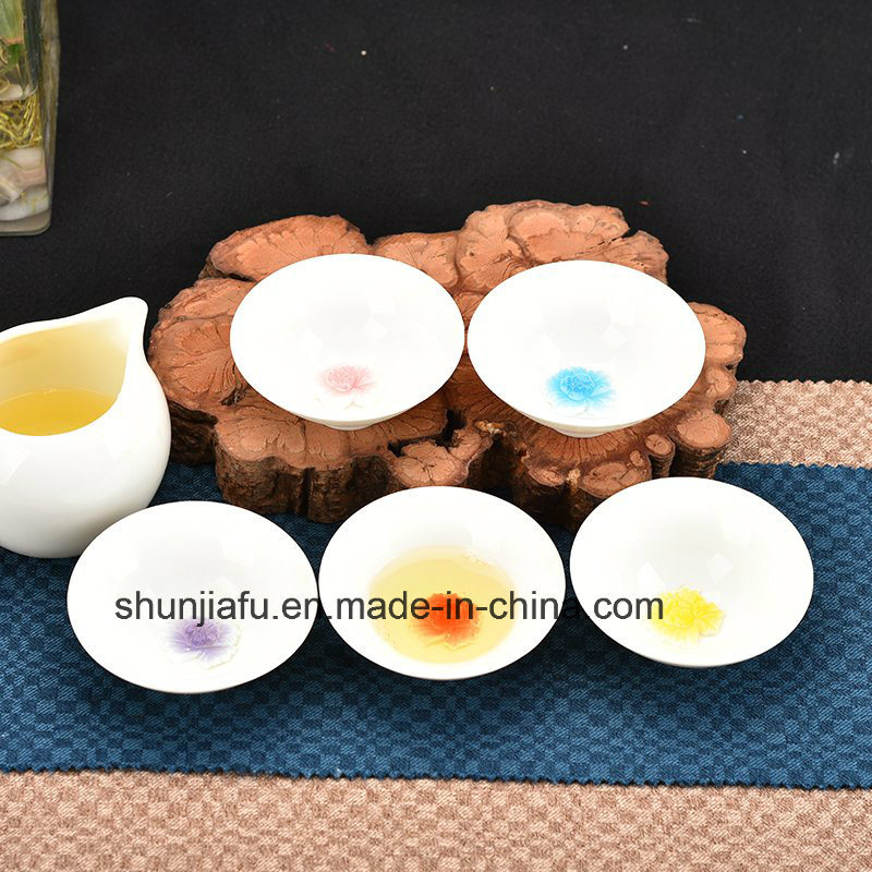 Ceramic Wide Mouth Tea Cup for Decoration