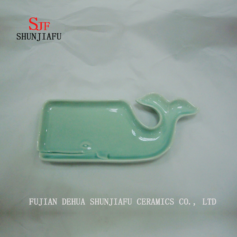 Ceramic Dolphins Multi-Purpose Tableware Dinner Dishes-Ocean Series