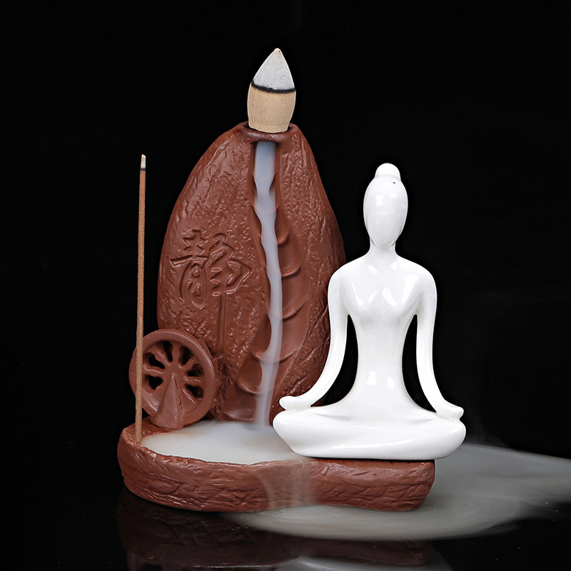 Originality Yoga Ceramic Incense Burner Censer