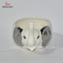 Elephant Shape Ceramic Bathtub Soap Dish /Plate