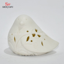 Cute Bird Shape Ceramic Design Tea Light Storm Lantern - Candle Holder/Christmas Gift