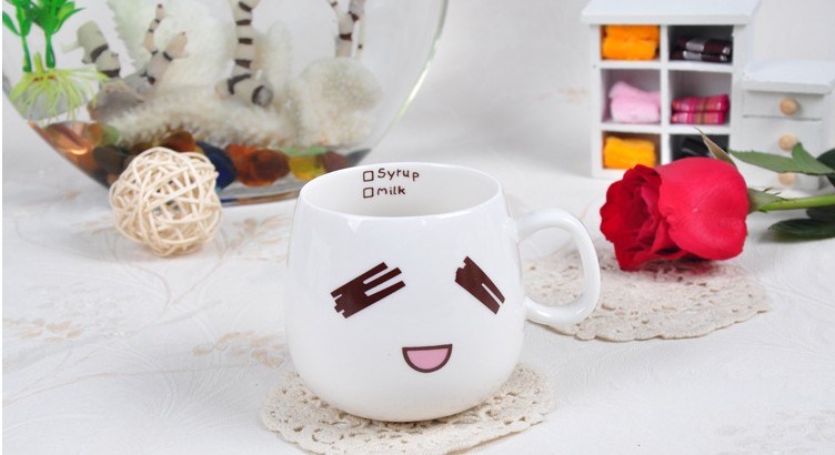 Breakfast Cup Coffee Cup Milk Cup Custom Logo Expression Cup