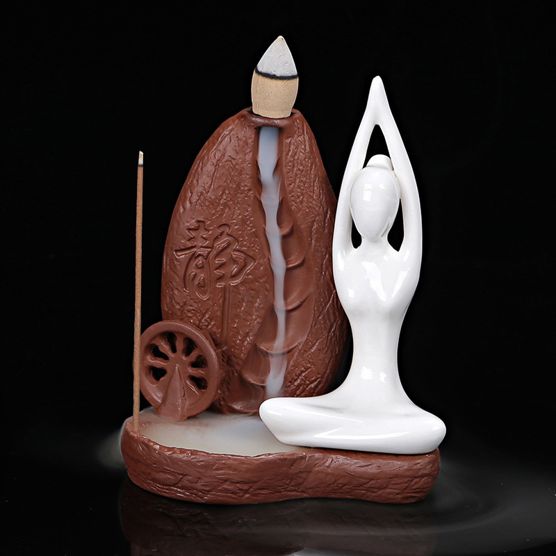 Originality Yoga Ceramic Incense Burner Censer