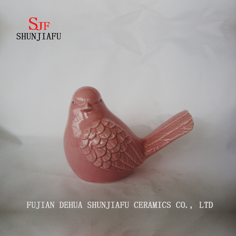 2sizes &Colors Magpies Ceramic Furnishing Articles for Living Room Home or Desk Decor Ceramic Animal