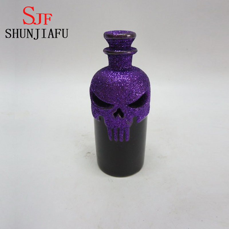 Ceramic Skull Feature Home Furnishing