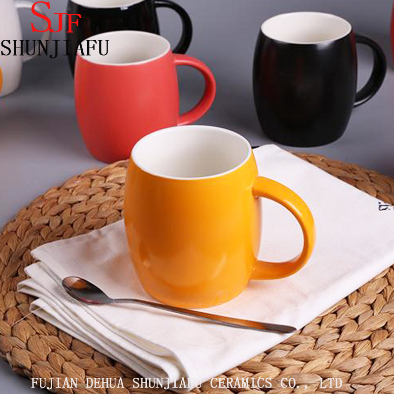 Custom Ceramic Cup Coffee Mugs (Outside Colorful)