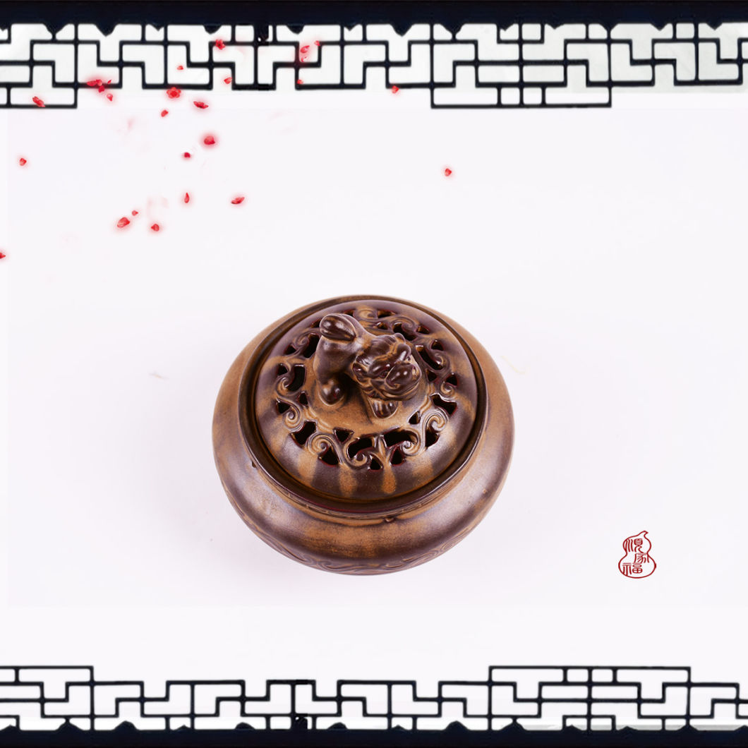 Sleeping Lion Ring Incense Burner Incense Burner, Incense Holder, Censer, for Meditation