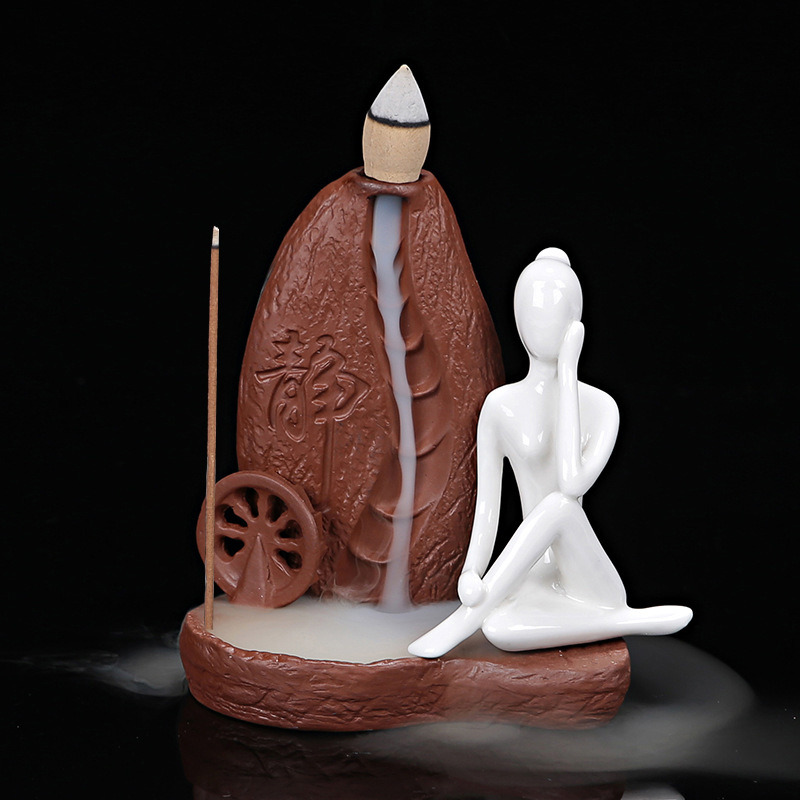 Originality Yoga Ceramic Incense Burner Censer