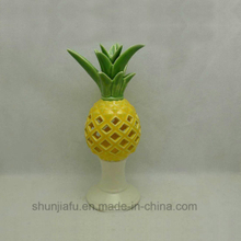 Ceramic Pineapple Candle Holder LED