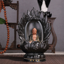 Shunjiafu Back Like Smoke Incense Ceramic Buddhist Master Incense Burner