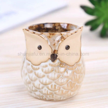 Hand-Made Crafts Owl Design Small Ceramic Succulent Plant Pot
