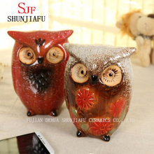 Table Top Sitter Thanksgiving Autumn Home Accent Decoration (Owls)