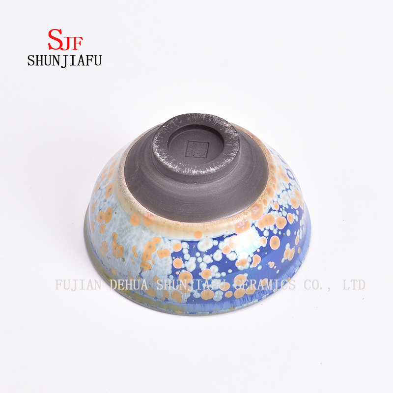 Unique Atmosphere Glaze Porecelain Tea Cup Made in Dehua