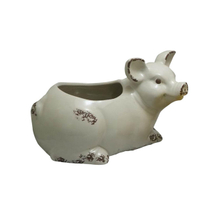 ceramic Pig style design ceramic flowerpot