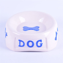  Molly Exclusive Use Pink Ceramic Pet Feeder Ceramic Dog Bowl