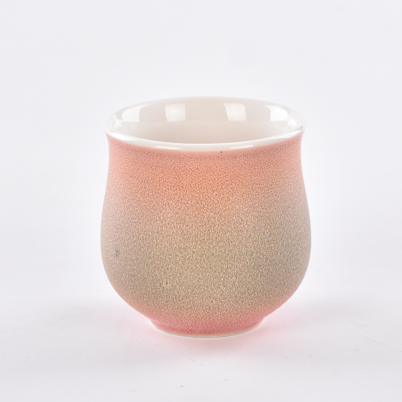 Production Enterprises Direct Selling Ceramic Pink Tea Set 
