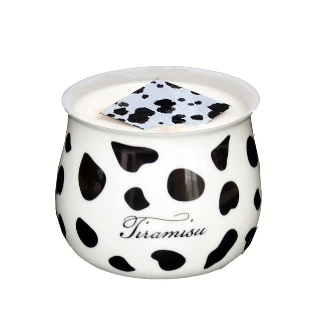 Little Cow Design 3D Ceramic Ice Cream Cup 