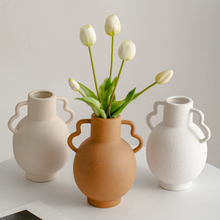 Desktop Decoration Porcelain Vase Container for Flower Arrangement Ceramic Vase