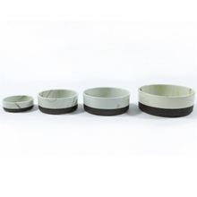 Marble Natural Texture Ceramic Pet Dog Food Bowl Water Bowl Ceramic Cat Bowl Single Bowl
