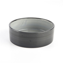 Gray Ceramic Pet Feeder Ceramic Dog Bowl And Cat Bowl