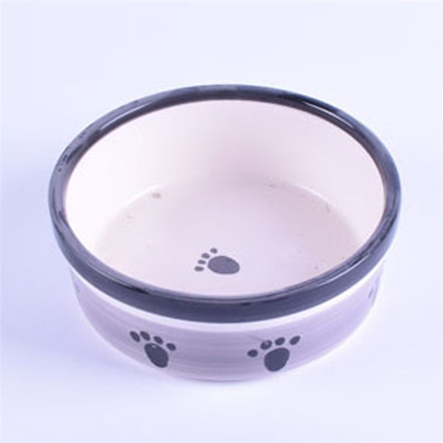  Charlie Exclusive Use pink Ceramic Pet Feeder Ceramic Dog Bowl