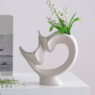 Functional Art Hand-Thrown Ceramic Vase for Modern Interiors