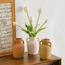 Brown, Milky White, Light Green, Porcelain Vase Home Decoration Desktop Ornaments Ceramic Vase
