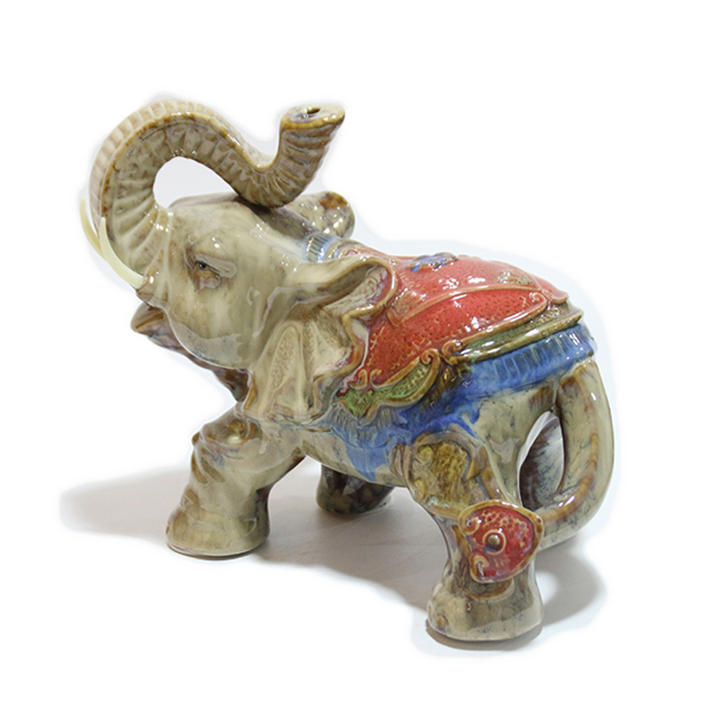 ceramic elephants for sale Vintage Ceramic Elephant Household Tabletop Decoration