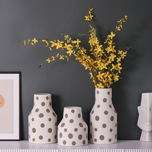 Ceramic Vase Household Decoration Office Decoration Flower Arranging Container