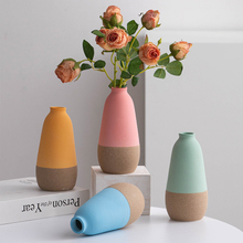 Wedding Centerpiece Vases Modern Minimalist Ceramic Vase - Scandinavian Style Flower Vase for Living Room