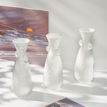 Home Decoration White Ceramic Vase