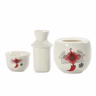 Ceramic Sake Wine Sets with Warm Wine Pot