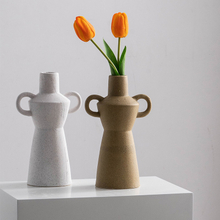 Creative Design home decoration Ceramic Flower Holder Porcelain Flower Tray Ceramic Vase