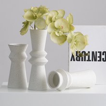 Handcrafted Porcelain Vase Modern Minimalist White Ceramic Vase