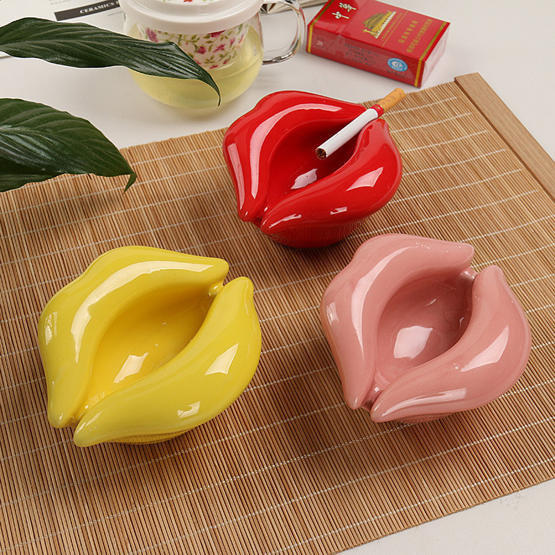 Ceramic Ashtray Sexy lips