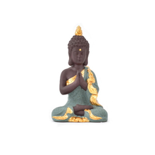 Handmade Crafts Home Decor Wedding Gift Different Color Choose Guanyin Figurine Golden Ceramic Buddha Statue