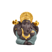 OEM Home Decor Wedding Gift Different Color Choose Golden Ceramic Ganesha Statue